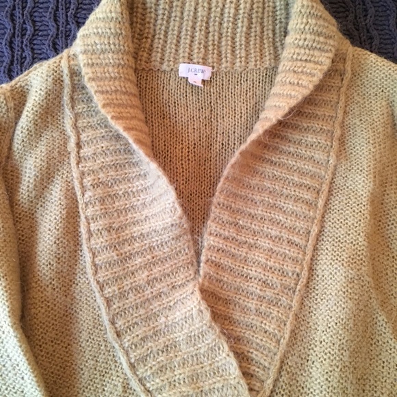 Chartreuse J. Crew sweater - Picture 4 of 6
